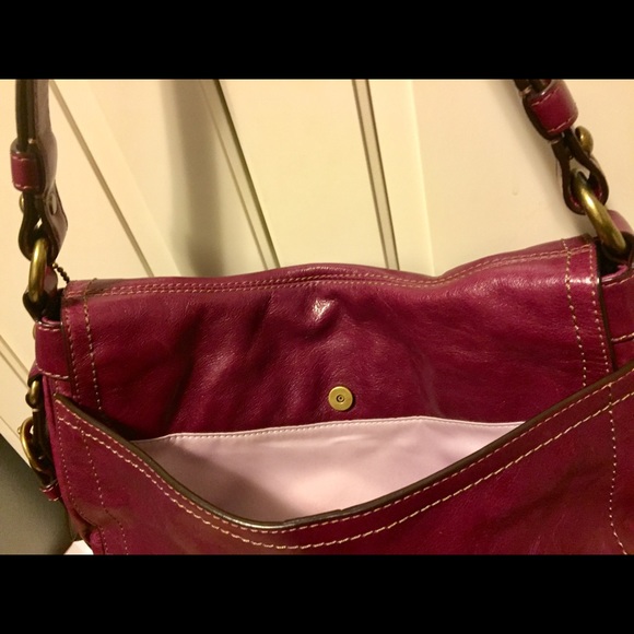 Coach Leather Shoulder Bag - Picture 6 of 12